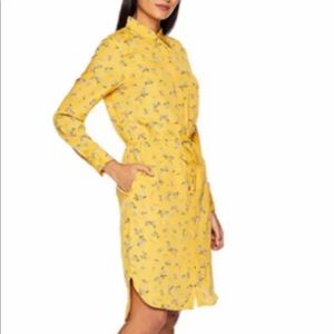 Lauren Ralph Lauren Qadira Floral Print Tie Dress